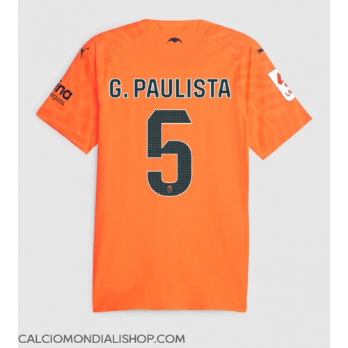 Maglie da calcio Valencia Gabriel Paulista #5 Terza Maglia 2023-24 Manica Corta